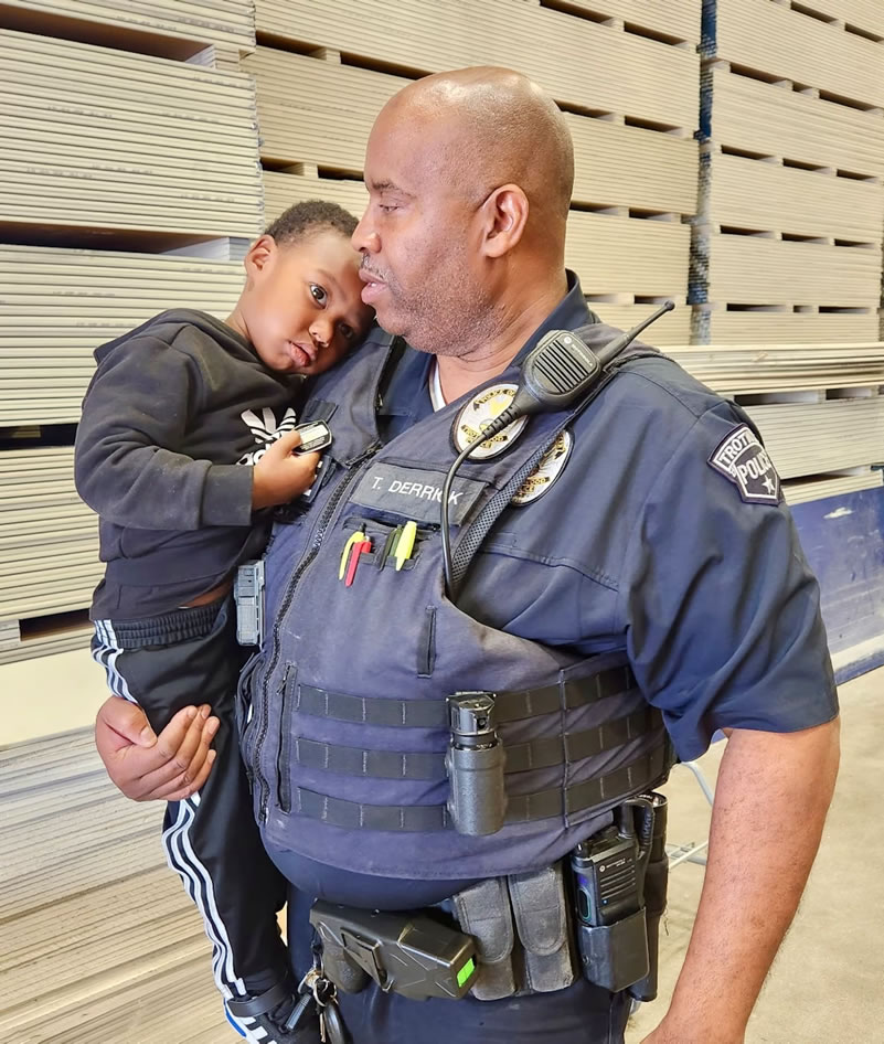 COMMUNITY GEM: Trotwood police officer ‘a true role model’ for students